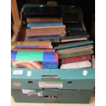 A quantity of books to include Fairy Tales and Bibles (2 boxes)