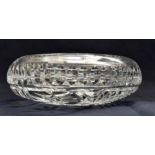 Whitefriars crystal bowl, 220 mm x 70 mm high approx