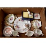 Royal Crown Derby Posy pattern, china items, including early 20th Century Derby dishes and plates (