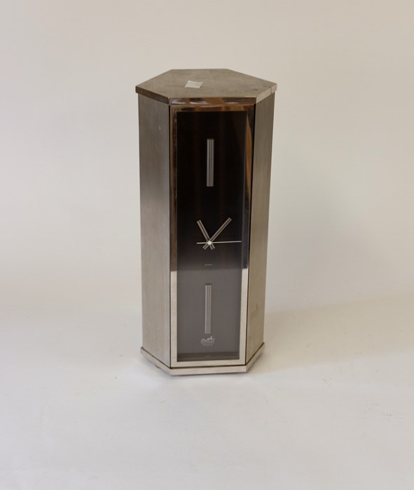 A Hermes Paris hexagonal weather station with 3 facets - clock, barometer and thermometer. Not