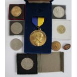 Commemorative coins and medal collection
