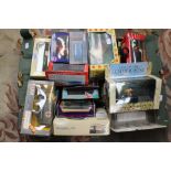 Collection of diecast vehicles including Corgi buses, Noddy, Dads Army etc (1 box) all boxed