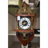 A reproduction Dutch wall clock