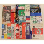 Miscellaneous: A collection of assorted miscellaneous football programmes to include English clubs