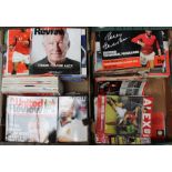 Miscellaneous: A collection of assorted Manchester United and Crewe Alexandra programmes,