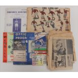 Miscellaneous: A collection of assorted football programmes to include: an International Soccer