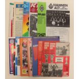 Liverpool: A collection of assorted Liverpool 'in Europe' programmes to comprise away programmes