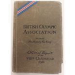 Lucy Morton: A paperback copy of the 'British Olympic Association: Patron His Majesty the King: