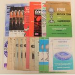 Miscellaneous: A collection of assorted non-league interest programmes to include local interest:
