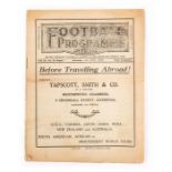 F.A. Cup: A Sixth Round Proper F.A. Cup programme, Liverpool v. Chelsea, 27th February 1932,