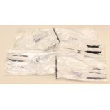 Golf Interest: A collection of five golf gloves signed by: Justin Rose, Lee Westwood, Phil