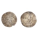 A silver hammered groat of Henry VI's first reign (1422-1461) dating c. 1422-1426. Annulet issue,
