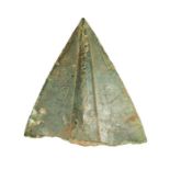 A fragment originating from a Middle Bronze Age socketed spearhead belonging to the 'wide blade'