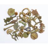 Twenty base-metal detecting finds, Roman to Modern. Of note in this lot: incomplete copper-alloy