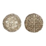 A silver hammered groat of Richard II (1377-1399) dating c. 1377-1399. Type II, mint of London,