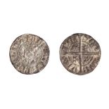 A silver hammered Scottish penny of Alexander III (1249-1286) dating c. 1280-1286. Second coinage,