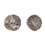 A silver hammered halfgroat of Charles I (1625-1649) dating to c. 1633-1634. Group D (inner circle