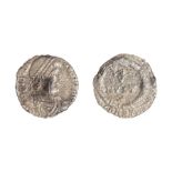 A silver siliqua of Jovian (AD 363-364) dating to c. AD 363-364. Obverse: DN IOVIA-NVS PF AVG,