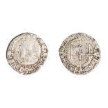 A silver hammered penny of Elizabeth I (1558-1603) dating c. 1558-1603. Issue uncertain, Tower mint,