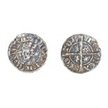 A silver hammered Scottish penny of Alexander III (1250-1280) dating c. 1280-1286. Second coinage,