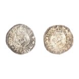 A silver hammered halfgroat of James I (1603-1625) dating c. 1610-1611. Second coinage, initial
