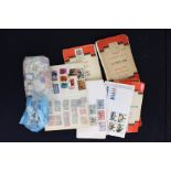 Great Britain stamps in small album including mint Concorde stamps, plus loose and First Day Cover