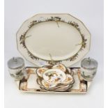 Assorted ceramics including Woods tea plate set, Worcester egg coddlers