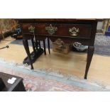 19th Century hall table, with long single drawer