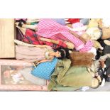 Large group of 20th Century dolls, various types, makers and styles