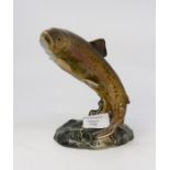 Beswick Trout number 1032, designed by A Gredington, height approx 15 cms
