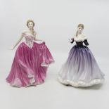 Two Royal Doulton lady figurines, Deborah and Megan