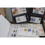 Four Royal Mail/Royal Mint albums of philatelic numismatic covers (4)