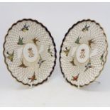 Two Spode cabinet plates