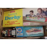 A Triang, Derwent Cabin Cruiser, contained within original box; together with a boxed Merit Electric