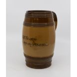 Royal Doulton Lambeth ale jug, 6274 with inscription