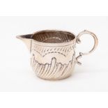 London silver cream jug, 1891, maker William Gibson & John Langman ( Goldsmiths & Silversmiths) 2.26