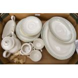 A Royal Doulton Berkshire TC1021 tea and dinner service set (Q)