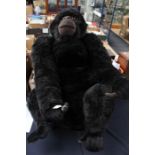 A large plush Teddy Bear Gorilla, by E&J Classics, measuring approx 110 cms in height