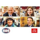 A must have for Bargain Hunt fans! An A3 poster signed by our presenters; Charlie Ross, Natasha