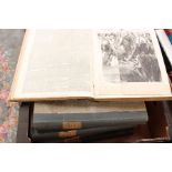 Illustrated London News, five bound volumes, 1854-1855-1856, Crimean War Interest, folio, quarter