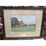 T. Rowe, calves grazing, together with an estuary scene (2)