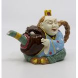 Minton limited edition 1997 China man teapot, from archive collection, number 734 of 2500