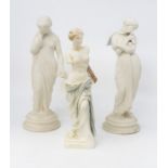 Grecian Mythological figures in Parian style