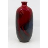 Royal Doulton Flambe veined 1619 vase, 29 cms high approx