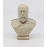 Parian Ware small bust of Edward VII