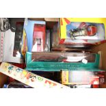 A collection of various modern boxed Corgi toys to include; Captain Scarlet, Harry Potter, Batman,
