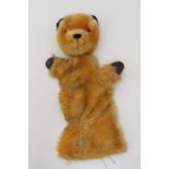 A Sooty hand puppet, early 1960s, original Sooty