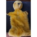 A Sooty puppet, given to the vendor personally by Harry Corbett in 1978.