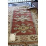 A Turkish Sindagi wool rug 1130 x 1187