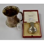 An Elizabeth II sterling silver Royal commemorative caddy spoon, with Prince of Wales feathers and
